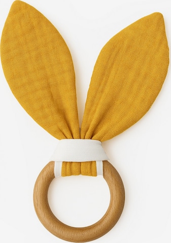 Bijou 'Teething' PAPATE en jaune : devant