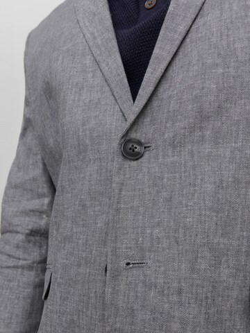 JACK & JONES - Ajuste estrecho Chaqueta saco 'Riviera' en gris