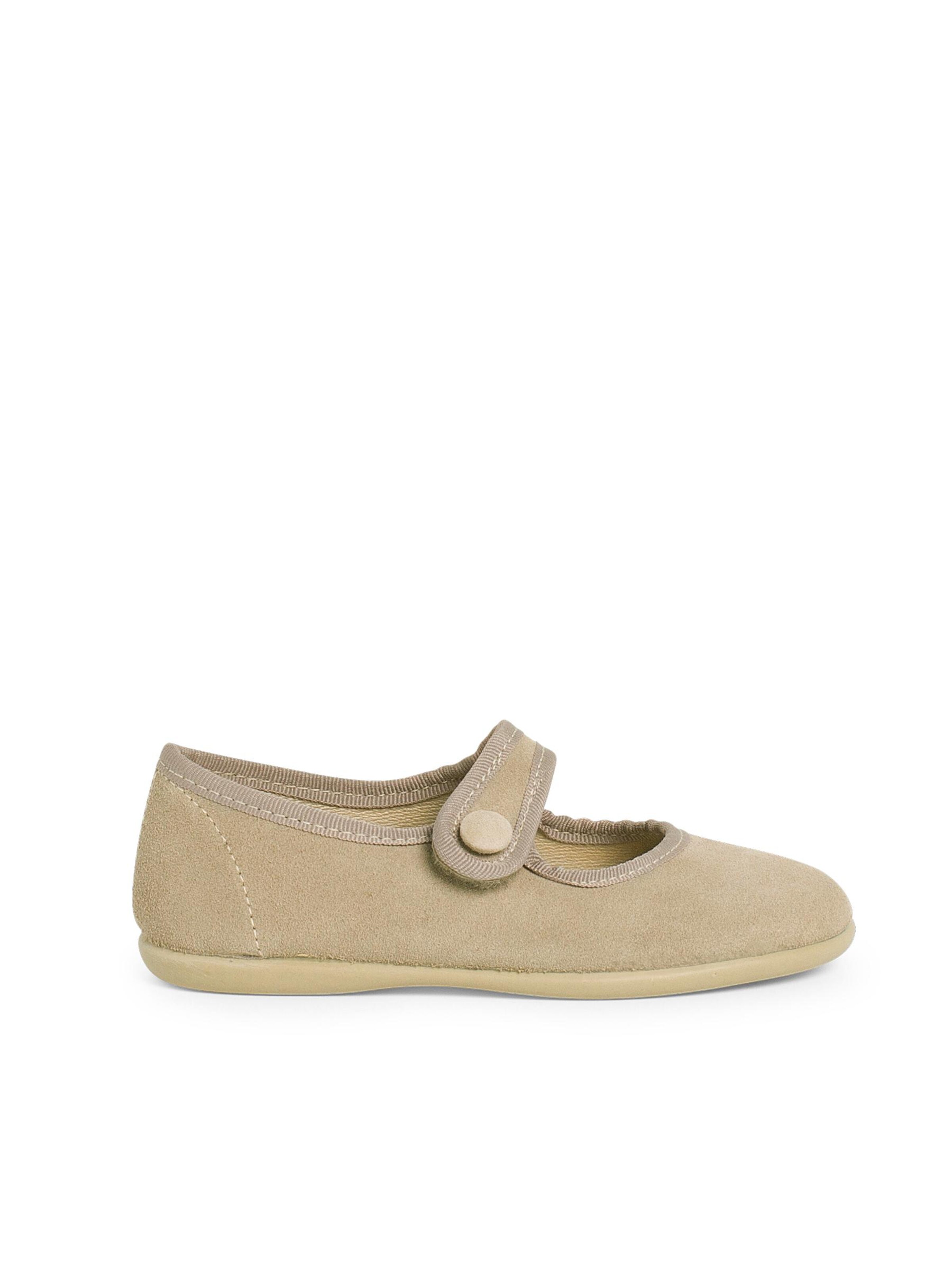 Chaussure basse Pisamonas en beige : devant