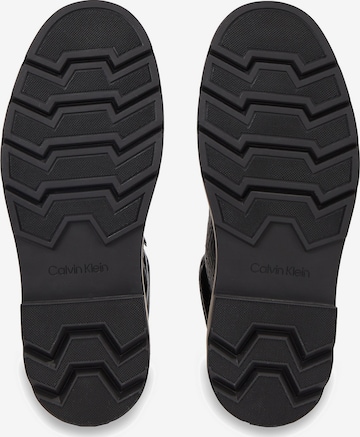 Calvin Klein Μπότες με κορδόνια σε μαύρο