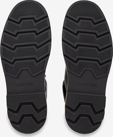 Calvin Klein - Botas con cordones en negro