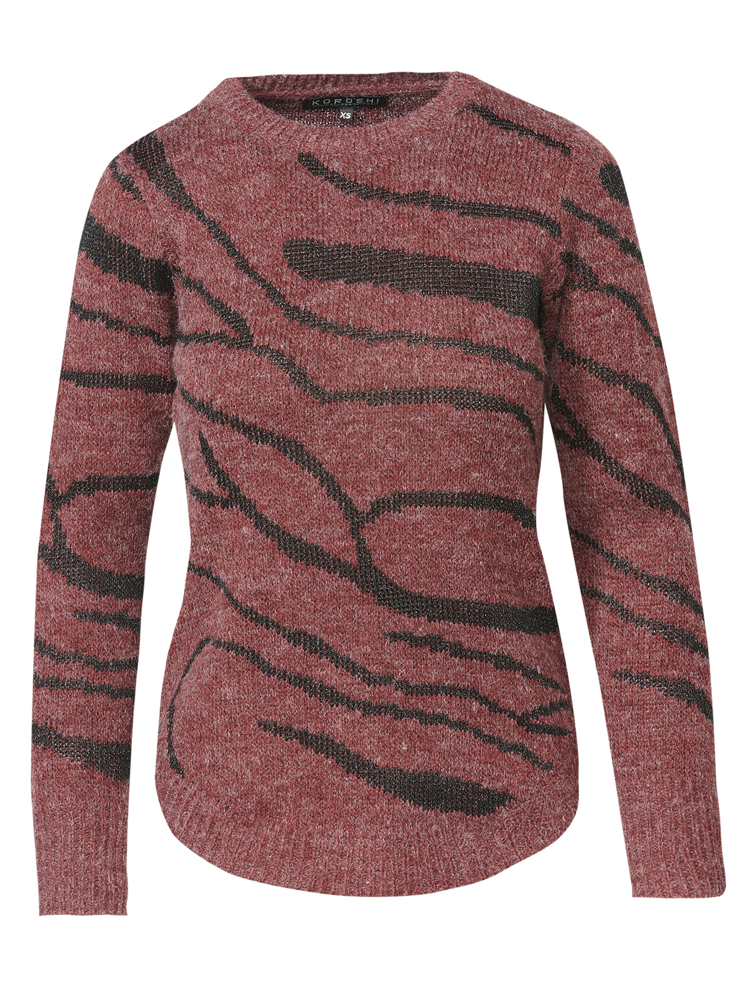 Pulover de la KOROSHI pe roșu: față