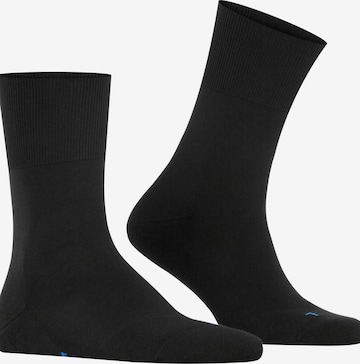 FALKE Socken 'Run' in Schwarz: Vorderseite