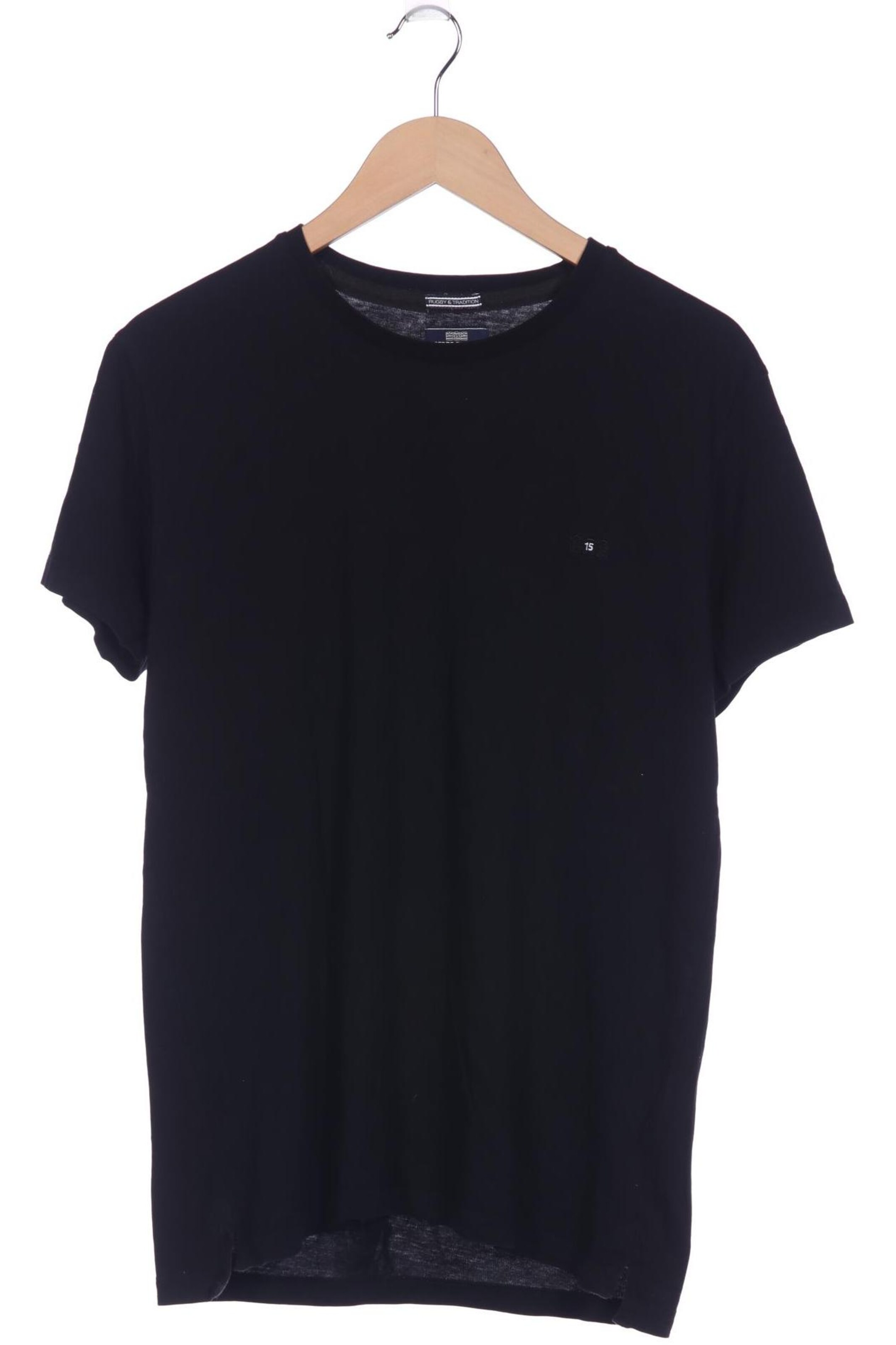 SERGE BLANCO T-Shirt L in Schwarz: Vorderseite