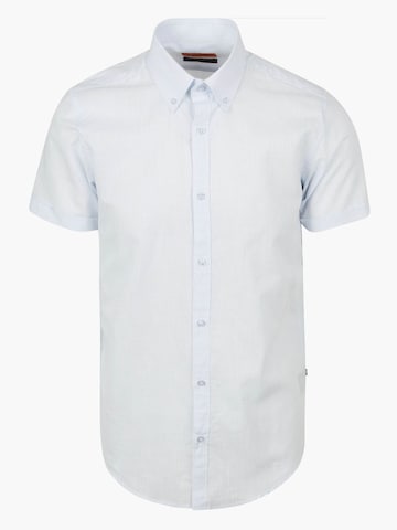Suitable Slim fit Button Up Shirt in Blue: front