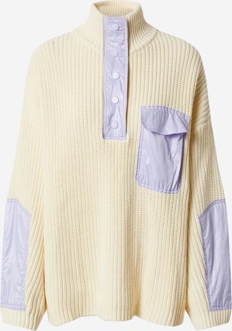 EDITED Sweater 'Bente' in Yellow: front