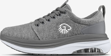 Baskets basses GIESSWEIN en gris : devant