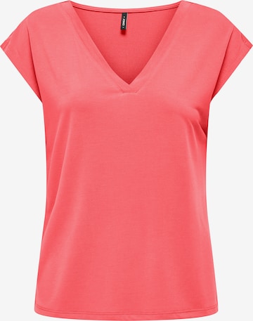 ONLY Shirt 'ONLFree' in Orange: front