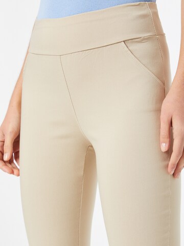 Hailys Slim fit Trousers 'Sina' in Beige
