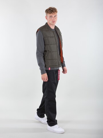 Gilet di ALPHA INDUSTRIES in verde