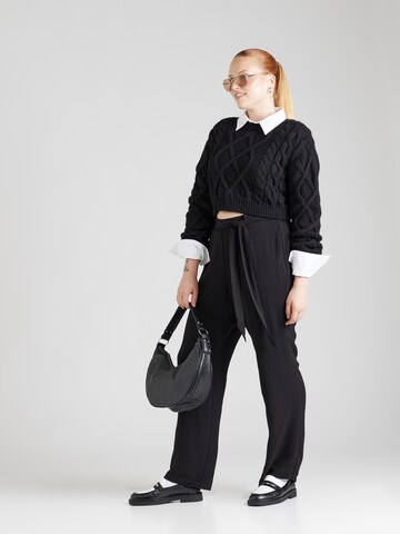 Loosefit Pantalon 'VMCalva' Vero Moda Curve en noir