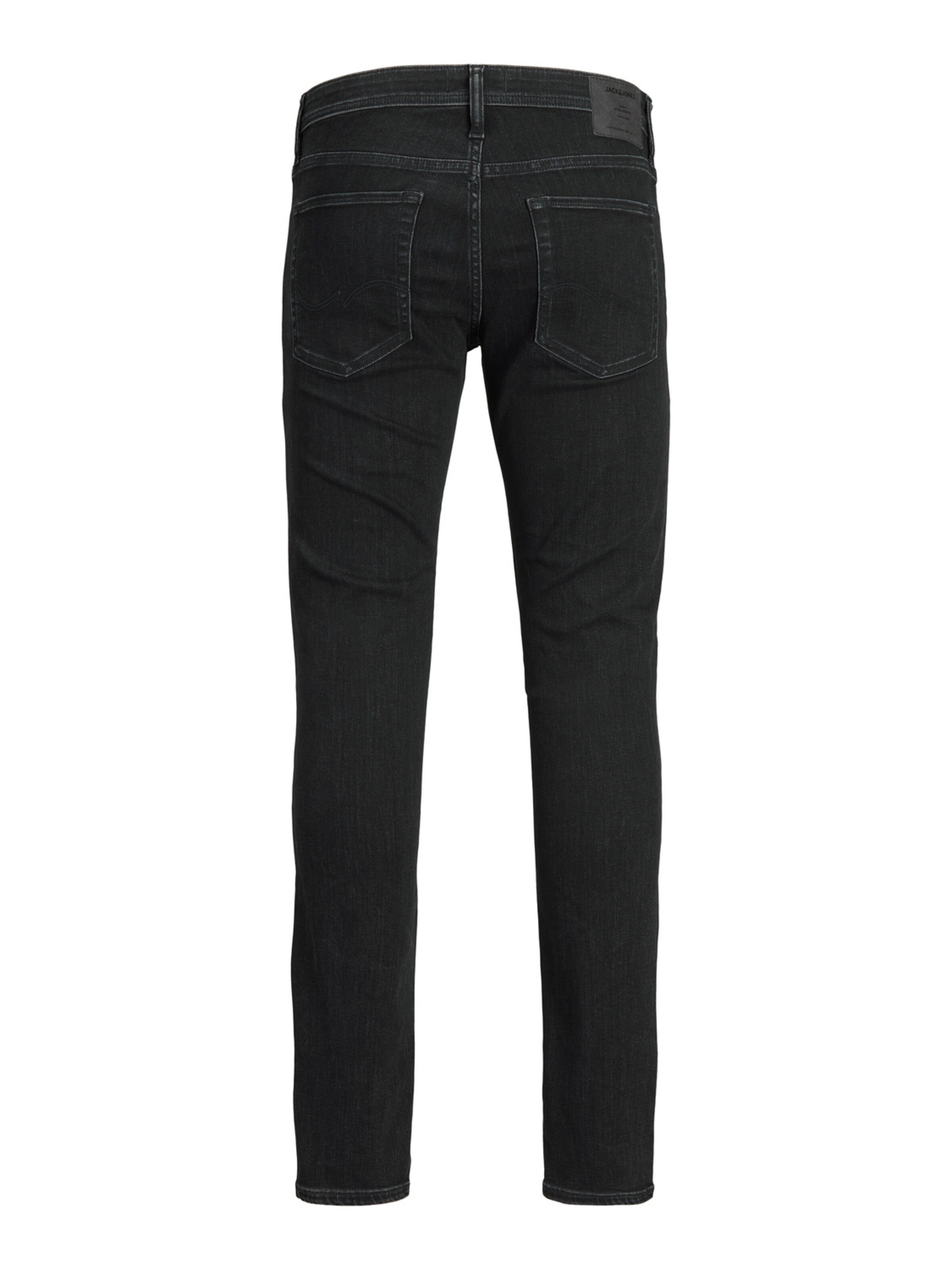 JACK & JONES Slimfit Τζιν 'JJIGlenn JJOriginal' σε μαύρο