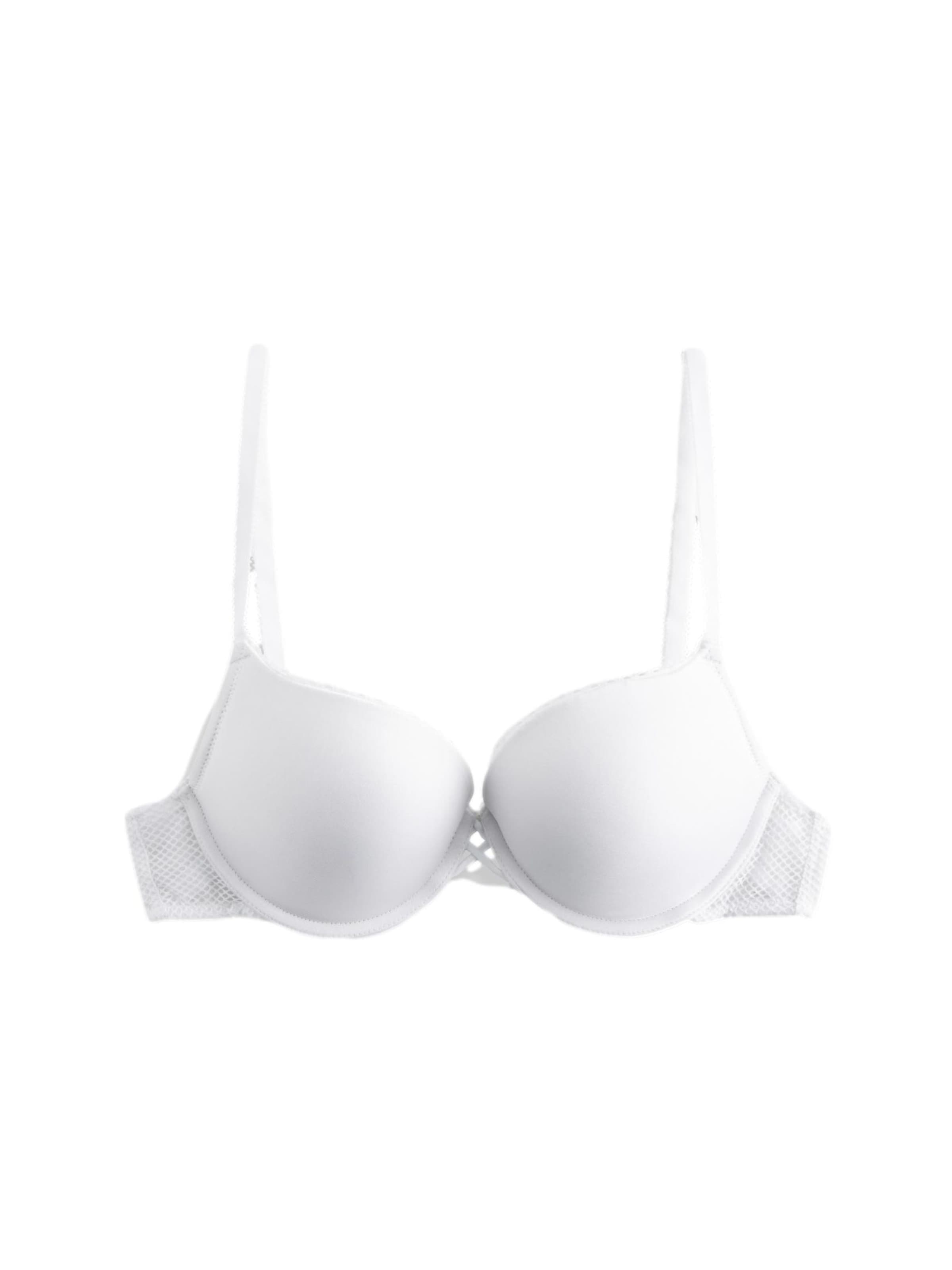 Next Push-up BH 'Mimi' in Weiß: Vorderseite