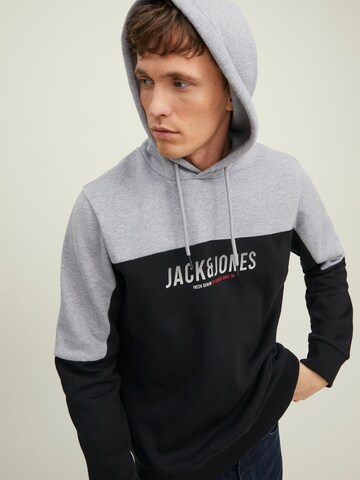 JACK & JONES Sweatshirt 'Dan' in Black