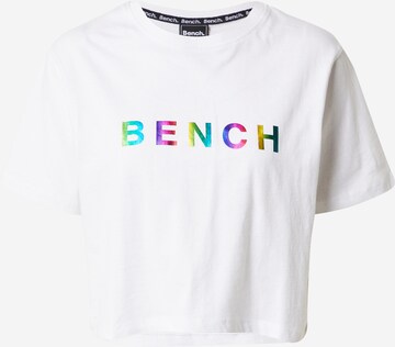 BENCH T-Shirt 'ELISON' in Weiß: predná strana