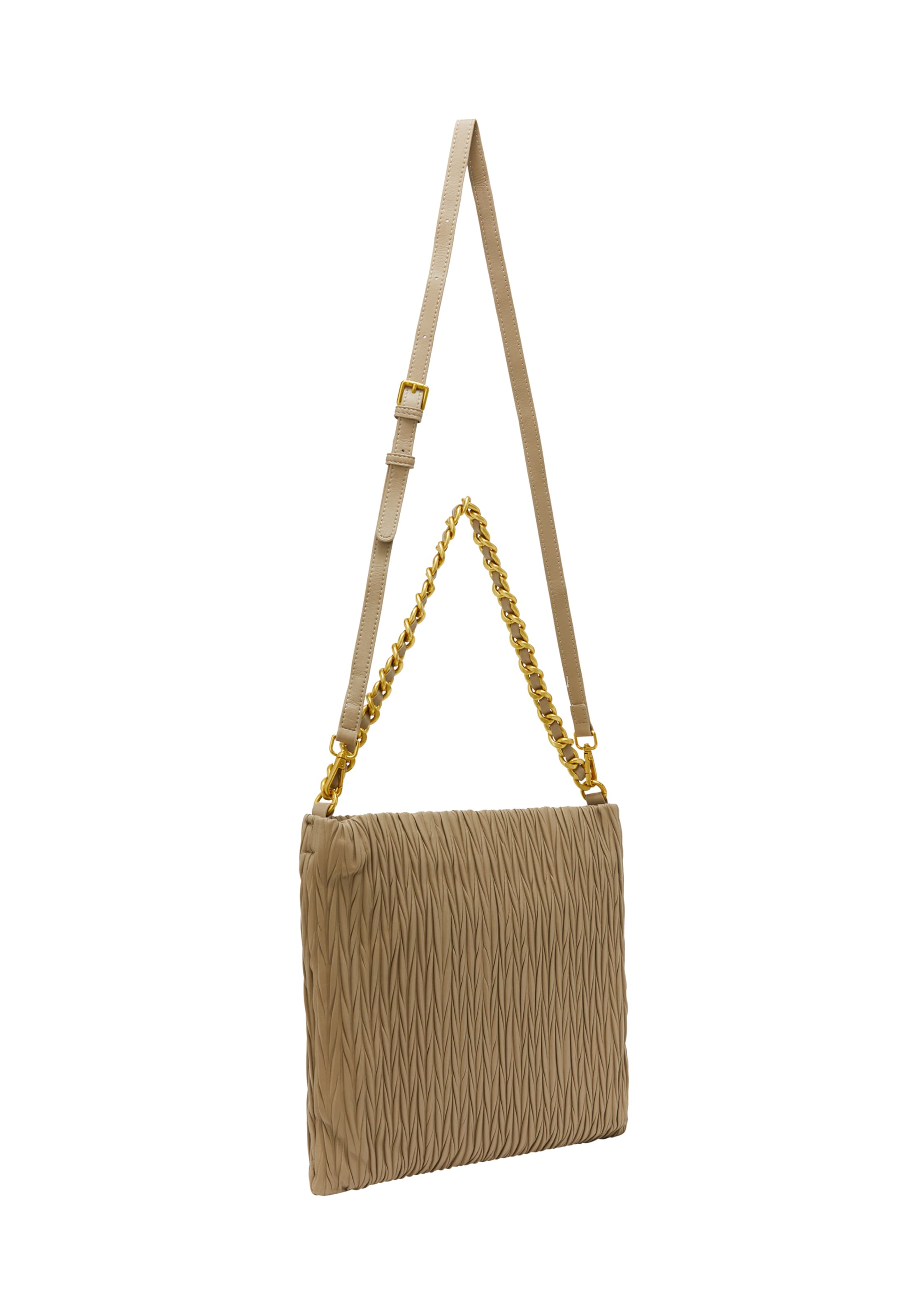 faina Torba za čez ramo | bež barva