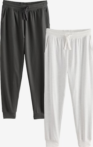 Pijama lungă de la Next pe gri: față