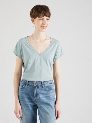 T-shirt QS en vert : devant