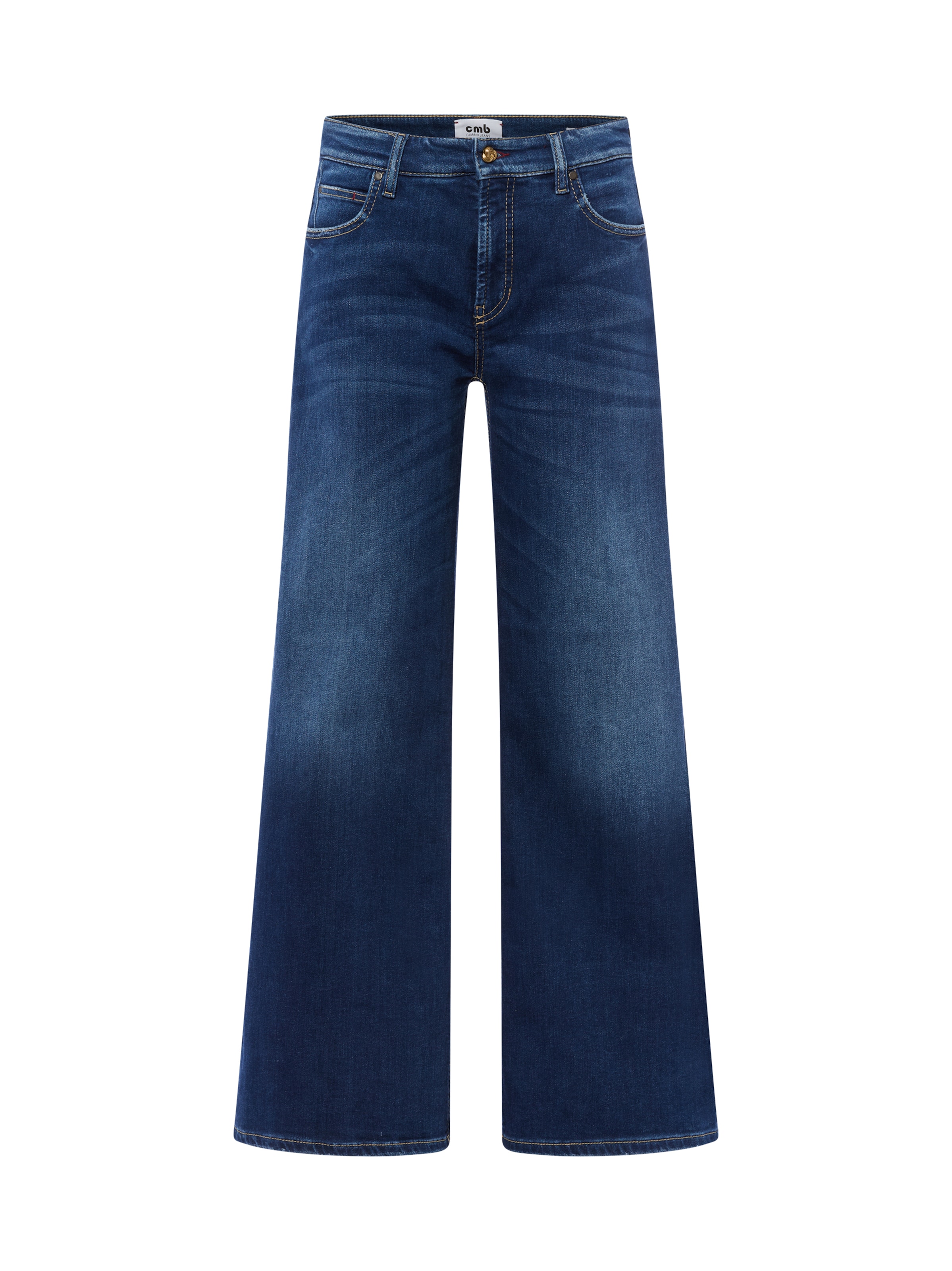 Cambio Wide leg Jeans ' Palazzo ' in Blue: front