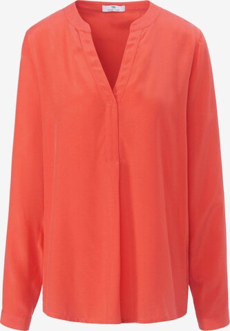 Peter Hahn Blouse in Oranje: voorkant