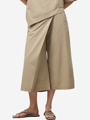 Adolfo Dominguez Slim fit Trousers in Brown: front