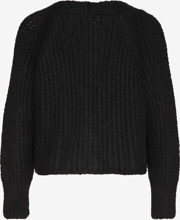Decay Knit Cardigan in Black