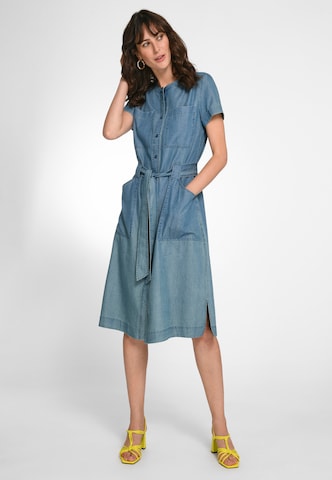 Peter Hahn Shirt Dress in Blue