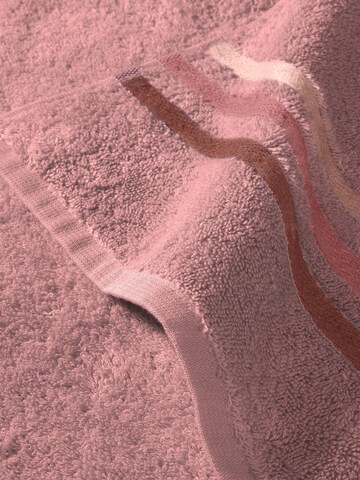 SCHIESSER Towel 'Skyline Color' in Pink