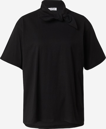 EDITED - Camiseta 'Alizee' en negro: frente