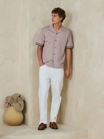 Next Regular fit Srajca | rjava barva
