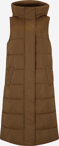 Y.A.S Tall Vest 'LIRA' in Brown: front