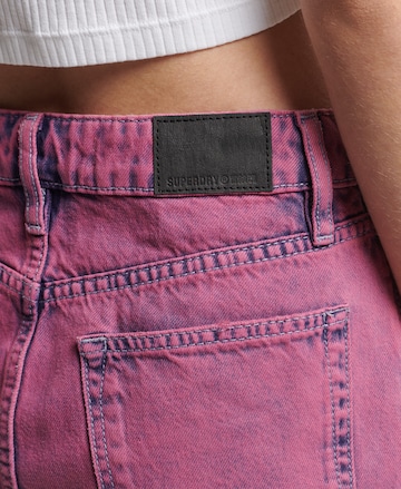 Jupe 'Vintage' Superdry en rose