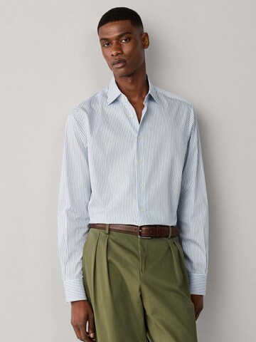 Regular fit Camicia di Hackett London in verde: frontale