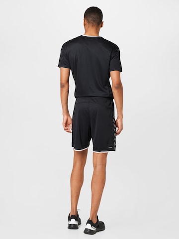 Hummel Regular Workout Pants 'Poly' in Black