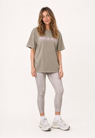 OH APRIL - Camisa 'BF' em bege
