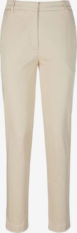 Basler Regular Broek in Beige: voorkant