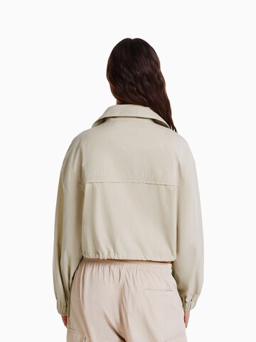 Bershka Between-Season Jacket in Beige