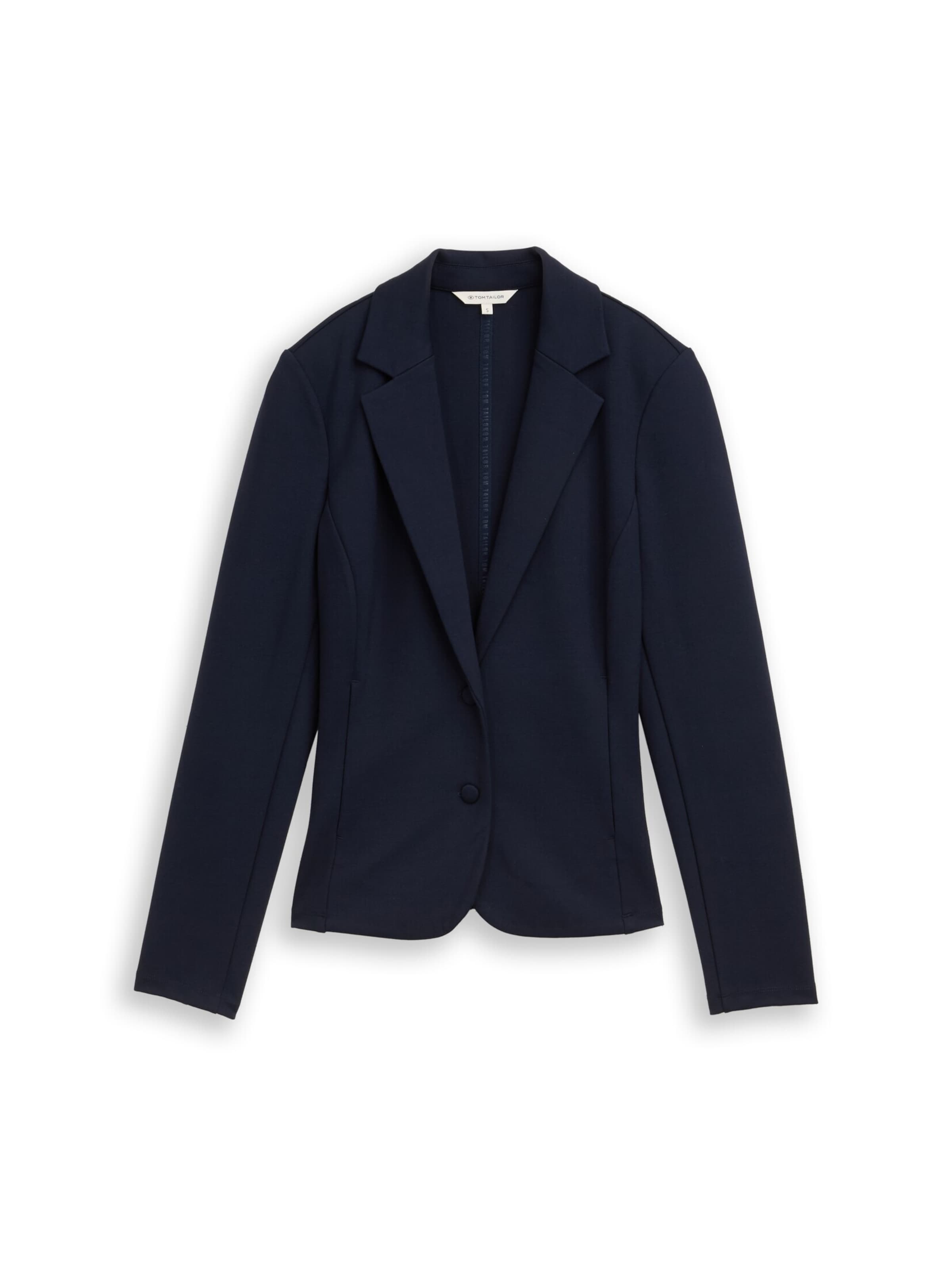 TOM TAILOR Blazer in Blue: front