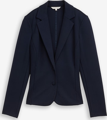 Blazer TOM TAILOR en bleu : devant