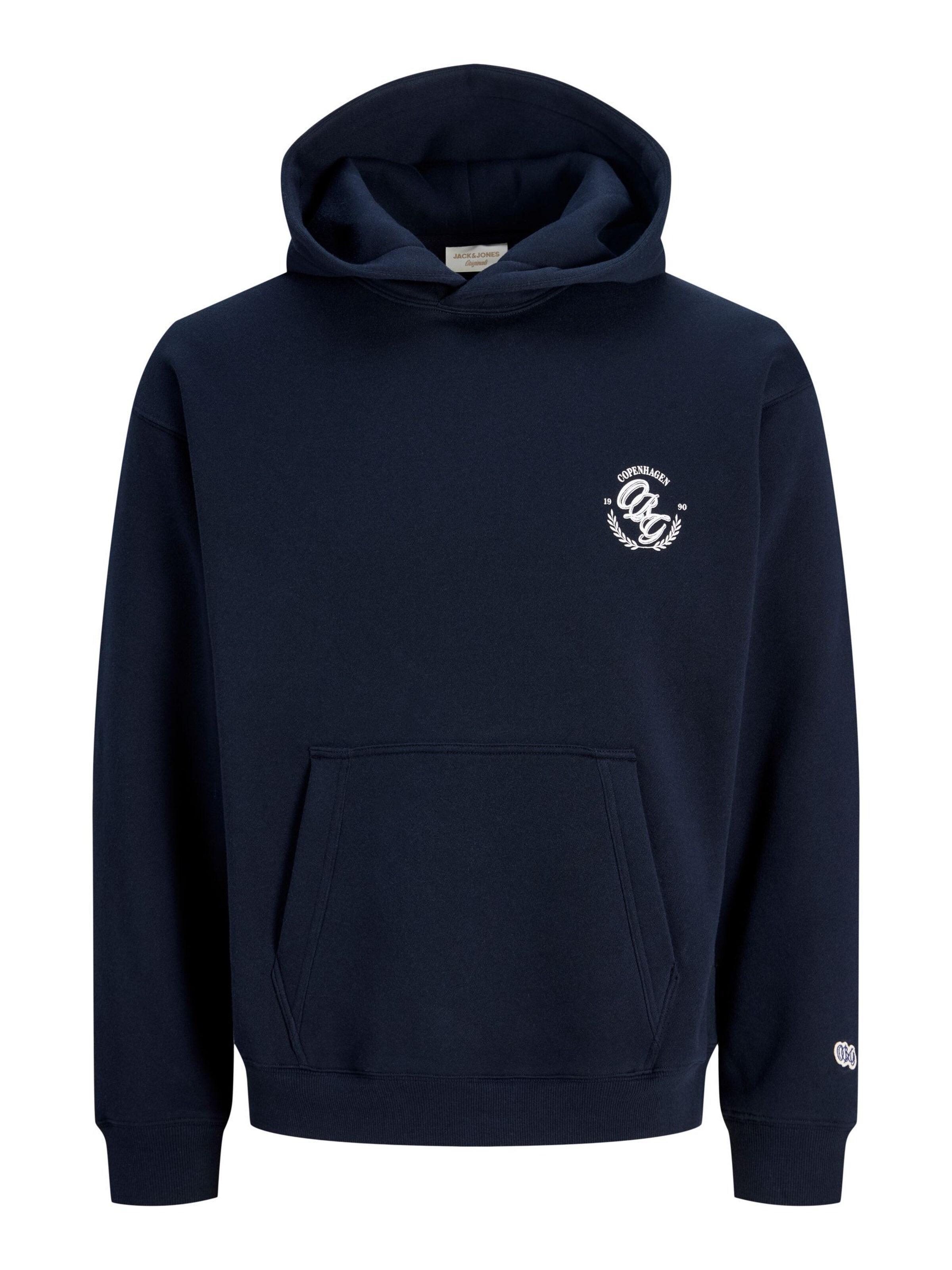 Felpa di JACK & JONES in blu: frontale