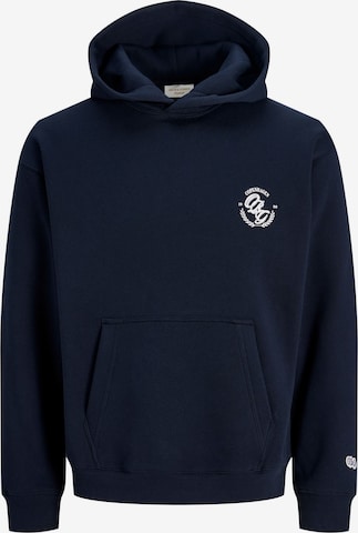 JACK & JONES Sweatshirt 'JORFREDERIKSBERG' in Blauw: voorkant