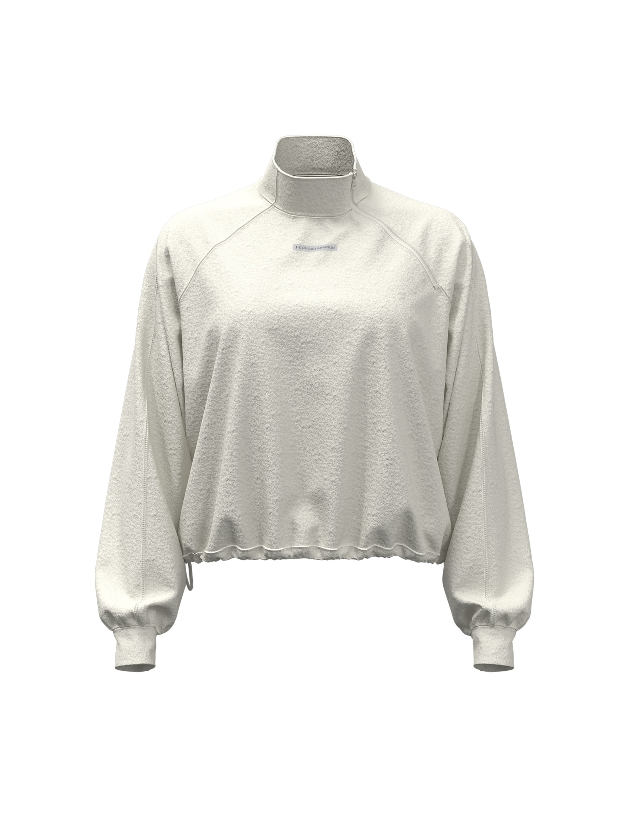 UNDER ARMOUR Sweatvest 'Performance' in Wit: voorkant