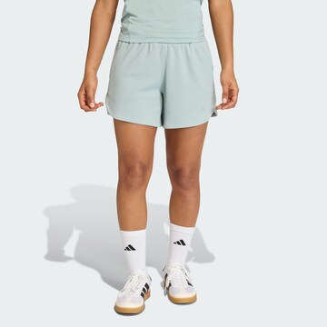 ADIDAS PERFORMANCE Loosefit Sportbroek 'Pacer' in Groen: voorkant
