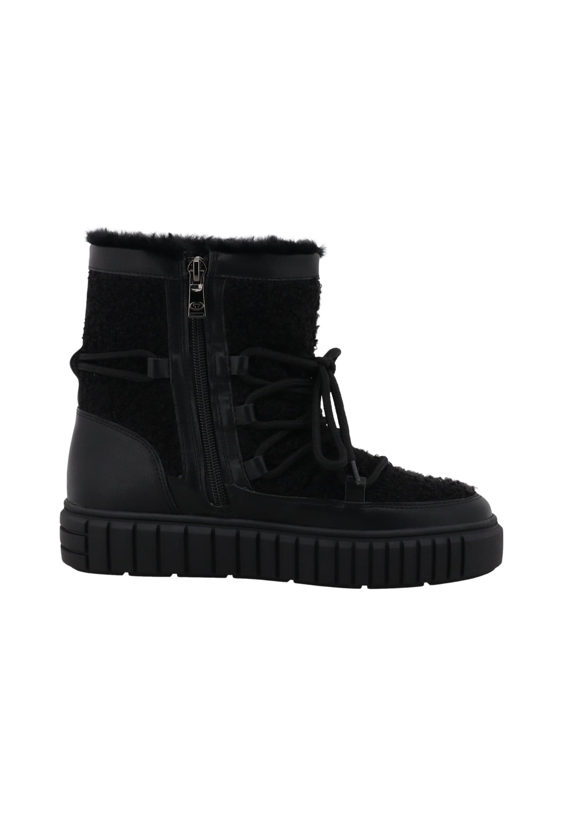 TOM TAILOR Boots in Black