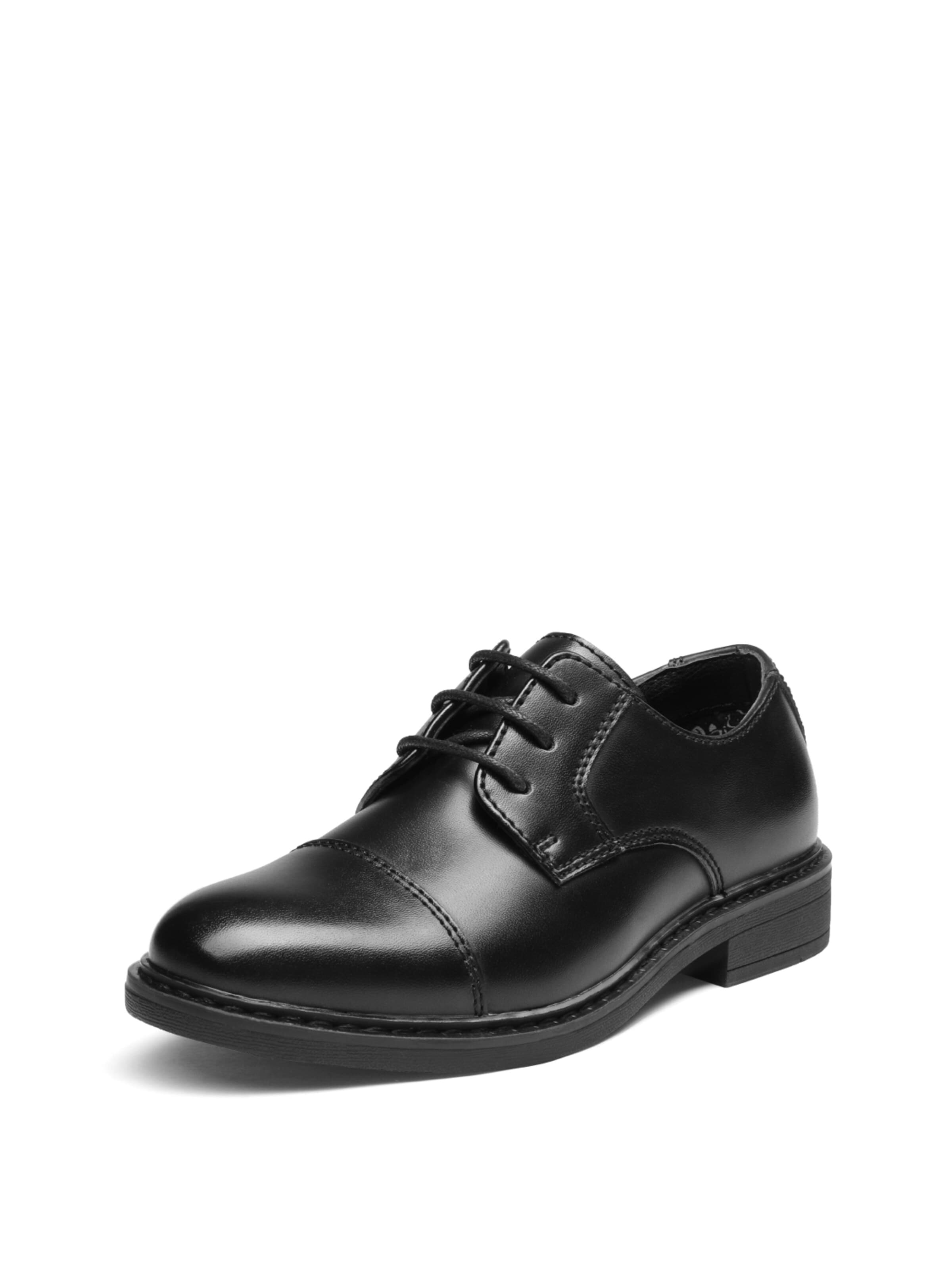 Scarpa bassa di Bruno Marc in nero: frontale