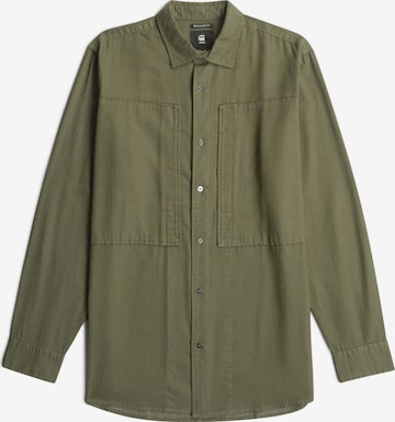 G-STAR Overhemd in Groen: voorkant