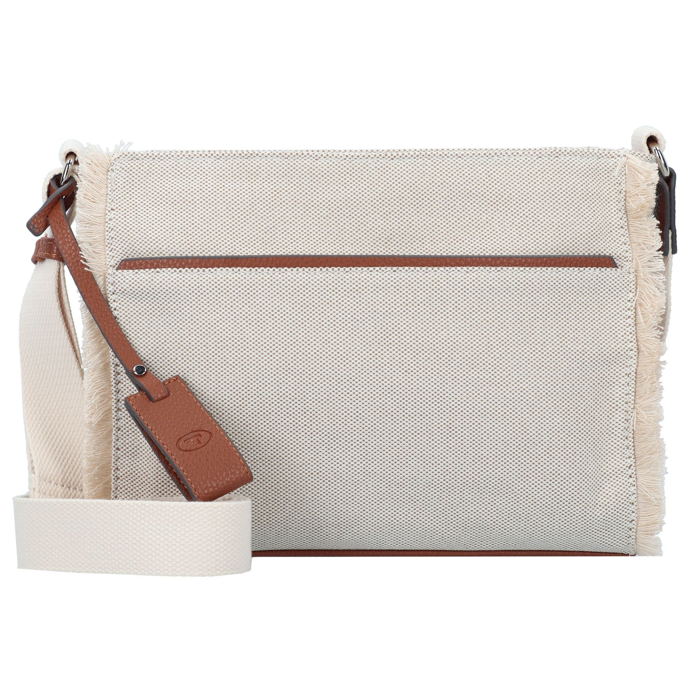 TOM TAILOR Schoudertas 'Zoya' in Beige