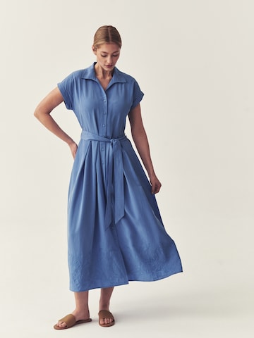TATUUM Blousejurk 'Sirena' in Blauw: voorkant