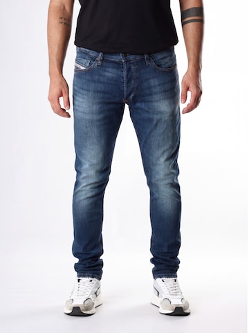 DIESEL Skinny Jeansy 'TEPPHAR-X' w kolorze niebieski