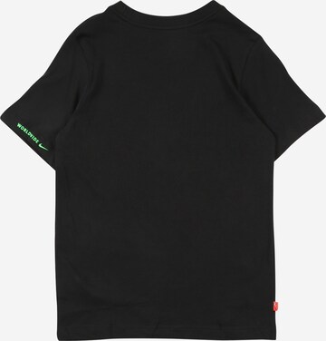 Nike Sportswear T-Shirt 'Footwear1' in Schwarz